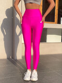 Európai és amerikai stílusú színes fényes leggings új eladó, magas derekú, feszes egyszínű, kis láb magas rugalmas nadrág