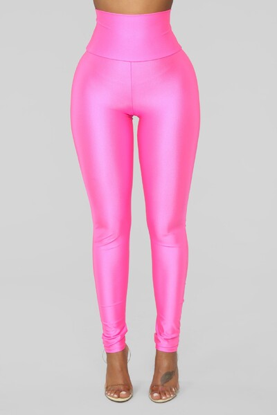 Európai és amerikai stílusú színes fényes leggings új eladó, magas derekú, feszes egyszínű, kis láb magas rugalmas nadrág