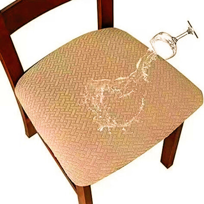 Vízálló poliészter bár üléshuzat Hotel bankett étterem Kis méretű üléshuzat Egyszínű nappali üléshuzat