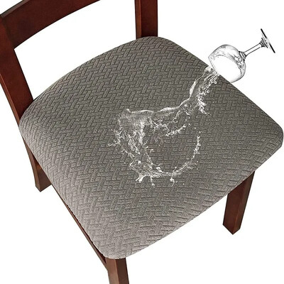 Vízálló poliészter bár üléshuzat Hotel bankett étterem Kis méretű üléshuzat Egyszínű nappali üléshuzat