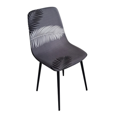 Zebra Stripes Shell kėdžių užvalkalai Nordic Spausdinti Atlošo Kėdės Užvalkalai Namų Barui Viešbučio Vakarėlis Stretch Kokybiškas valgomojo sėdynės užvalkalas