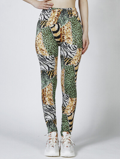 CUHAKCI Moteriškos kūno rengybos antblauzdžiai, moteriški spausdinti antblauzdžiai, moteriški antblauzdžiai.