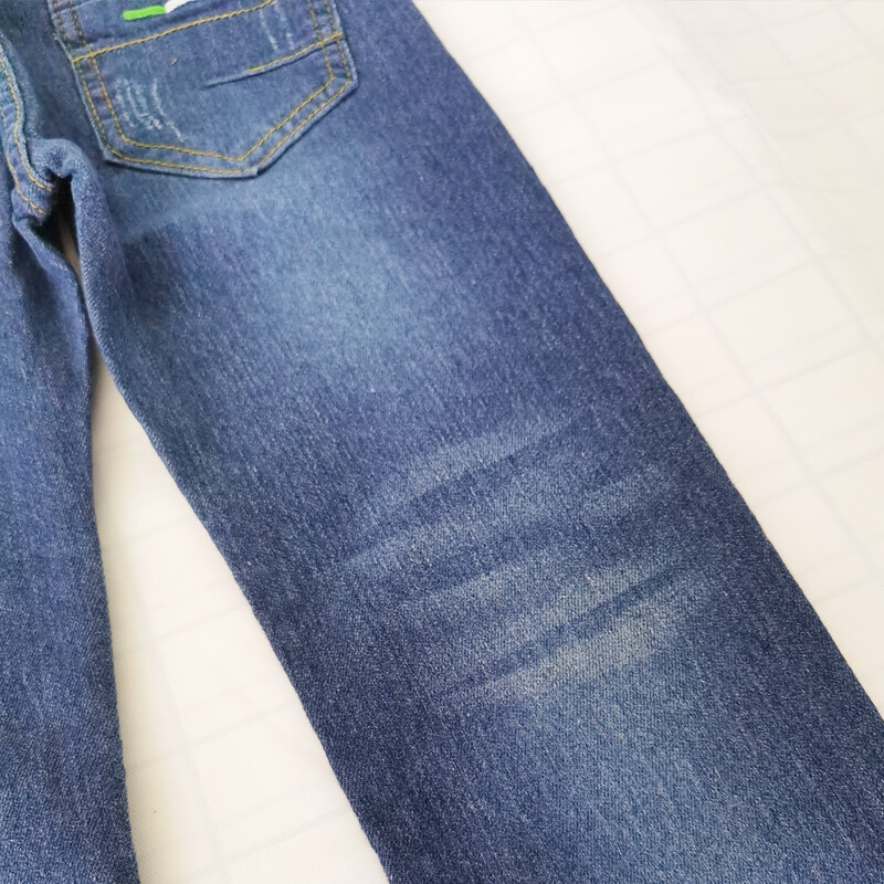 IENENS Gyerek Karcsú Farmer Tini Fiú Alkalmi Nadrág Gyermek Elasztikus Deréknadrág 4-11 éves Divat Egyszínű Egyenes Farmernadrág