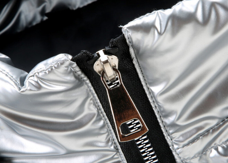 Jesen Witner pamučni prsluk Muška crna zlatna srebrna jakna bez rukava Tanka ležerna vesta s kapuljačom Topli muški prsluk