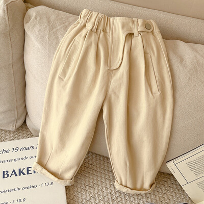 Pavasaris Rudens Bērni Zēniem Zēniem Kovboju Bērnu Apģērbi Džinsiem Ikdienišķiem Bērniem Zēniem Zēniem Izplēstiem Bērnu Džinsiem