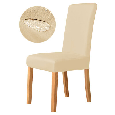 Vízálló székhuzat Spandex elasztikus puha székhuzat olcsón nyomtatható üléstok irodai konyha étkezőhöz, kivehető