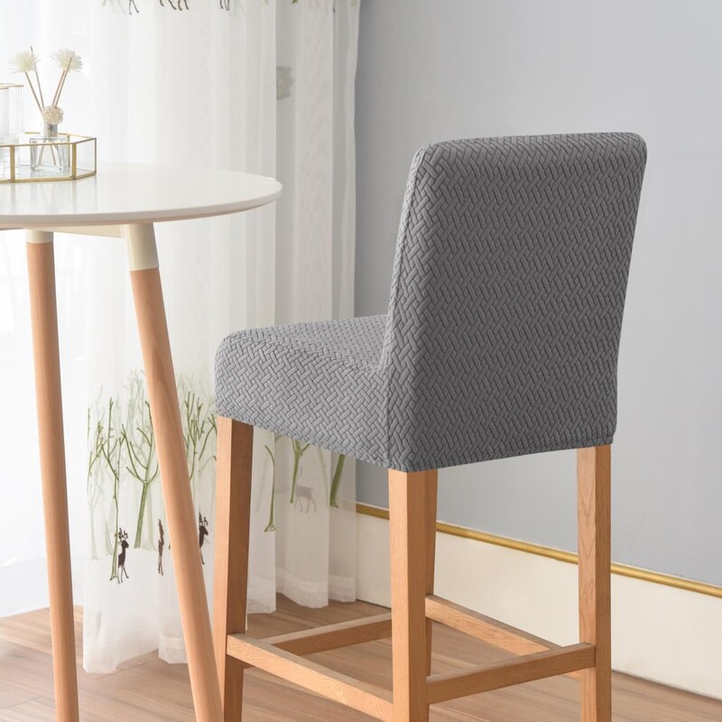 Husă scaun înalt pentru scaun de bar Husă de protecție pentru scaun Husă pentru scaun de mese pentru hotel, banchet, petrecere, restaurant