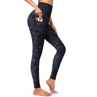 Nyári divat Női leggings Vékony, magas derekú rugalmasságú leggings Leopárdmintás leggins Női sportnadrág Pamut leggings