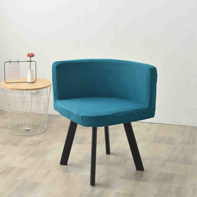 Husă pentru scaun pentru scaun în stil nordic, fleece polar, husă pentru scaun triunghiulară elastică, lavabilă, scaun de birou, hotel, acasă, huse pentru scaune de luat masa