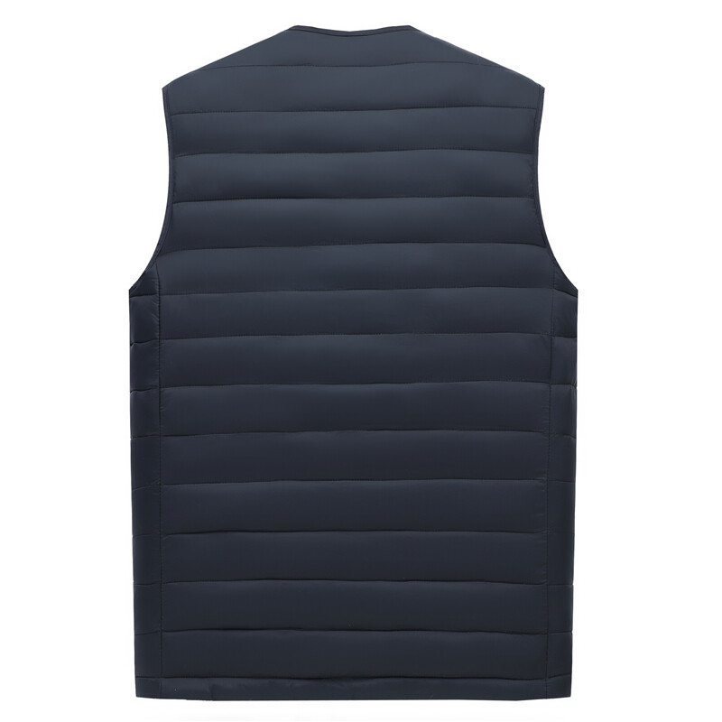 2021 m. pavasario rudens vyriška liemenė, itin lengva medvilninė vyriška liemenė be apykaklės, neperšlampama be rankovių, šilti vyriški ploni drabužiai