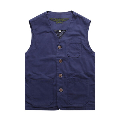 Férfi Alkalmi pamut mellények Légáteresztő hálós mellény Ujjatlan dzsekik Munkamellény Fotós taktikai hálós mellény dzseki 8XL méret