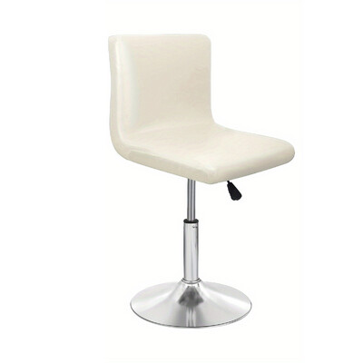 1 vnt. Atsparus vandeniui aliejui ir nešvarumams PU odinis kėdės užvalkalas Nuimamas trumpas nugaros kėdės užvalkalas baro kėdės užvalkalas