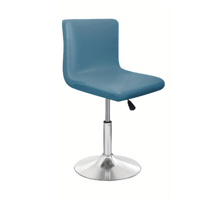 1 vnt. Atsparus vandeniui aliejui ir nešvarumams PU odinis kėdės užvalkalas Nuimamas trumpas nugaros kėdės užvalkalas baro kėdės užvalkalas