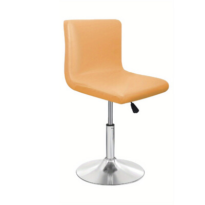 1 vnt. Atsparus vandeniui aliejui ir nešvarumams PU odinis kėdės užvalkalas Nuimamas trumpas nugaros kėdės užvalkalas baro kėdės užvalkalas