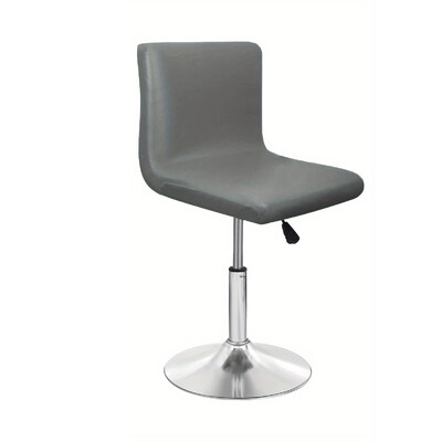 1 vnt. Atsparus vandeniui aliejui ir nešvarumams PU odinis kėdės užvalkalas Nuimamas trumpas nugaros kėdės užvalkalas baro kėdės užvalkalas