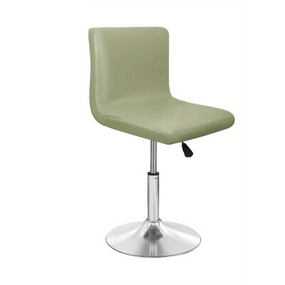 1 vnt. Atsparus vandeniui aliejui ir nešvarumams PU odinis kėdės užvalkalas Nuimamas trumpas nugaros kėdės užvalkalas baro kėdės užvalkalas