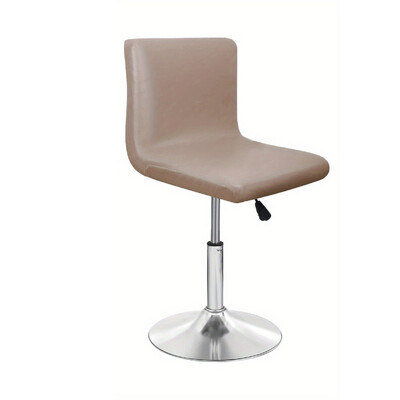 1 vnt. Atsparus vandeniui aliejui ir nešvarumams PU odinis kėdės užvalkalas Nuimamas trumpas nugaros kėdės užvalkalas baro kėdės užvalkalas