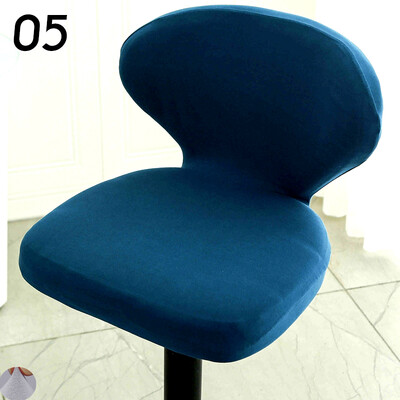 Elastinis baro kėdės užvalkalas Aukštos kėdės kėdės užvalkalas Atlošo sėdynės užvalkalai Dulkėms atsparus nugaros sėdynės restorano viešbučio valgomojo kėdės užvalkalas