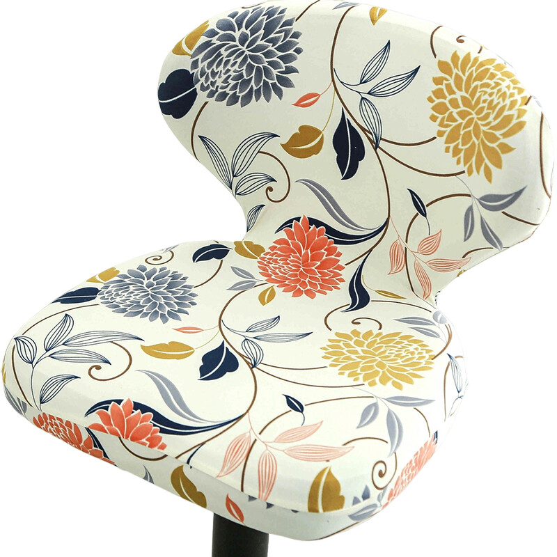 Elastinis baro kėdės užvalkalas Aukštos kėdės kėdės užvalkalas Atlošo sėdynės užvalkalai Dulkėms atsparus nugaros sėdynės restorano viešbučio valgomojo kėdės užvalkalas