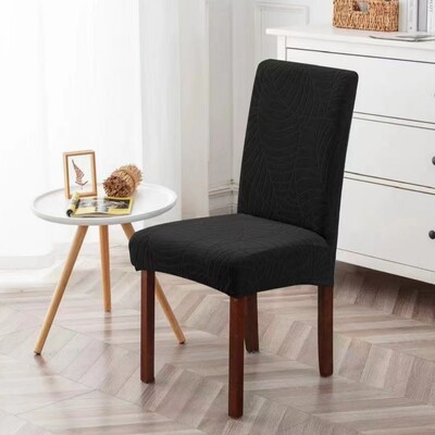 Ūdensnecaurlaidīgs krēsla pārvalks ēdamistabai ar augstu atzveltni ēdamistabas krēsla sēdekļu pārvalki, elastīgi žakarda pārklājumi virtuvei viesnīcā