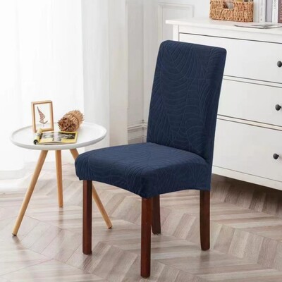 Ūdensnecaurlaidīgs krēsla pārvalks ēdamistabai ar augstu atzveltni ēdamistabas krēsla sēdekļu pārvalki, elastīgi žakarda pārklājumi virtuvei viesnīcā