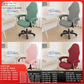 Huse elastice pentru scaune de birou Huse detașabile pentru scaune de gaming, extensibile, rotative, pentru computer.