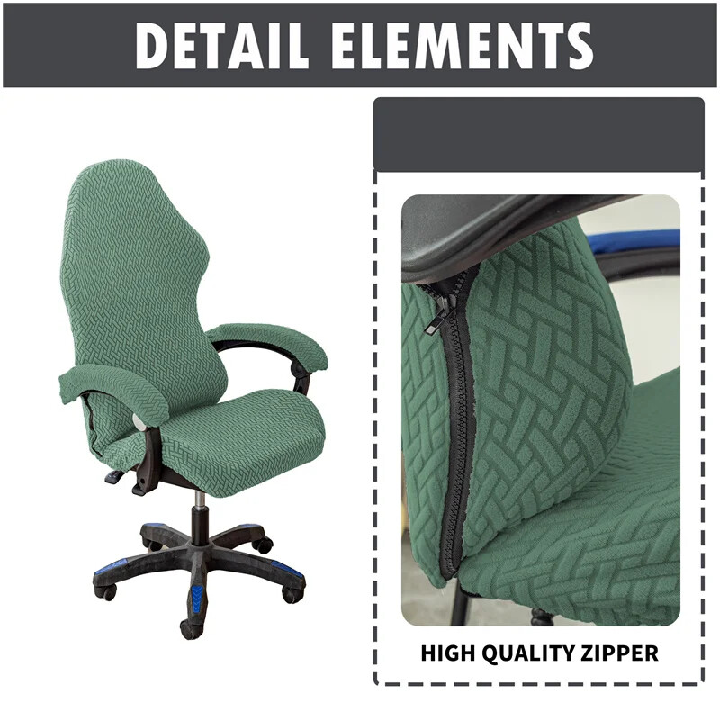 Huse elastice pentru scaune de birou Huse detașabile pentru scaune de gaming, extensibile, rotative, pentru computer.