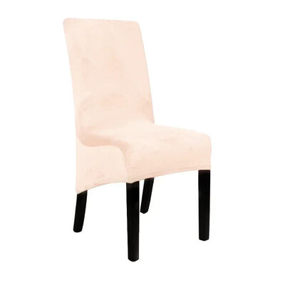 1 bucăți husă pentru scaun cu spate lung, catifea, spandex, husă pentru scaun de sufragerie, husă mare elastică, elastică, pentru husă scaun de banchet de bucătărie