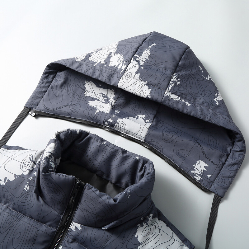 Mărime mare 8XL pentru bărbați, camuflaj, vestă îngroșată, iarnă, caldă, fără mâneci, vestă ocazională pentru bărbați, haină de lucru.