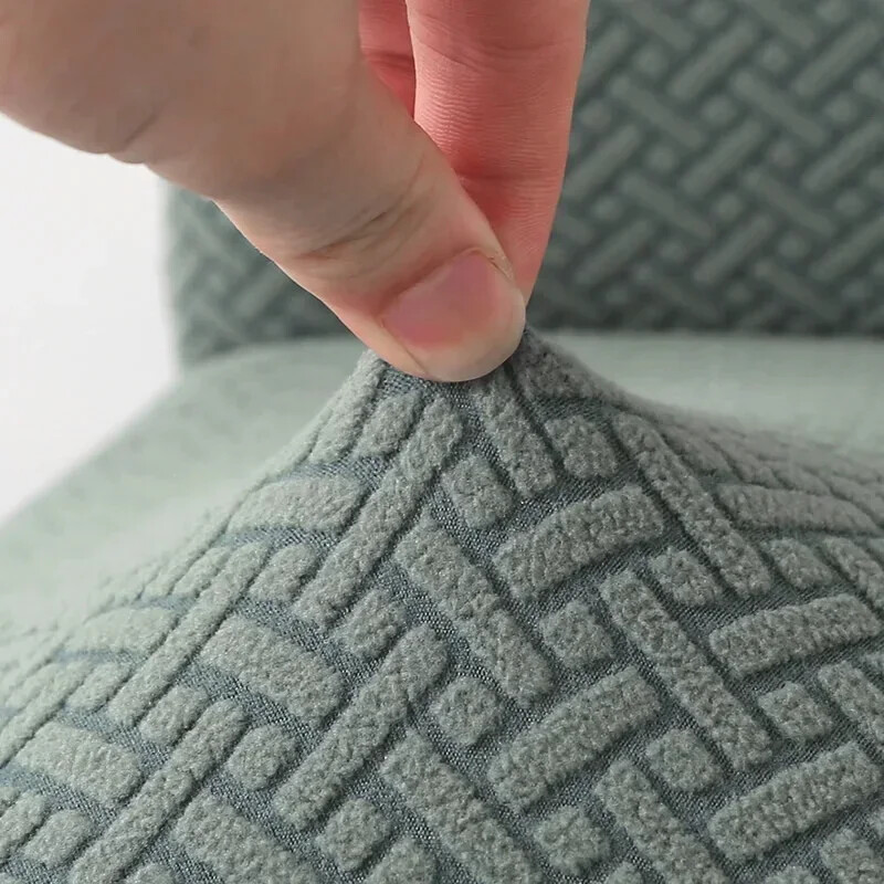 Elasztikus étkezőszékhuzat Vízálló sztreccs vastag jacquard konyhai székhuzat étkezőszékekhez, huzatokhoz