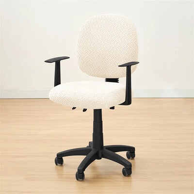 1 készlet Irodai székhuzatok ElasticGaming Székhuzatok Emelő Levehető Számítógépes Fotel Csúszóhuzat Forgó Funda Silla Escritorio