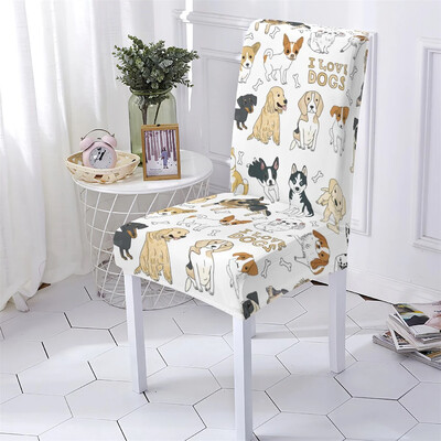Állati stílusú számítógépes székhuzat Kihúzható székhuzat étkező rajzfilm Állatmintás bárszékhuzatok Kezdőlap Stuhlbezug