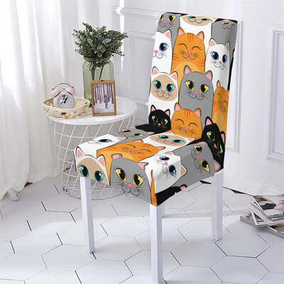 Állati stílusú számítógépes székhuzat Kihúzható székhuzat étkező rajzfilm Állatmintás bárszékhuzatok Kezdőlap Stuhlbezug