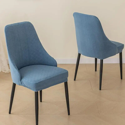 Új típusú hajlított fotelhuzat, rövid támasztékú magas formájú székhuzat étkezőszék huzat székhuzat univerzális típus