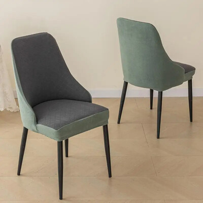 Új típusú hajlított fotelhuzat, rövid támasztékú magas formájú székhuzat étkezőszék huzat székhuzat univerzális típus