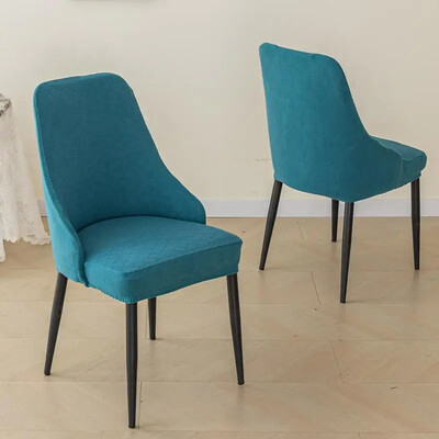 Új típusú hajlított fotelhuzat, rövid támasztékú magas formájú székhuzat étkezőszék huzat székhuzat univerzális típus