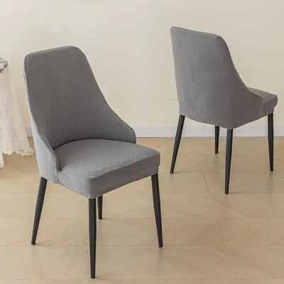 Új típusú hajlított fotelhuzat, rövid támasztékú magas formájú székhuzat étkezőszék huzat székhuzat univerzális típus