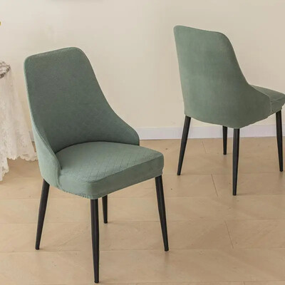 Új típusú hajlított fotelhuzat, rövid támasztékú magas formájú székhuzat étkezőszék huzat székhuzat univerzális típus