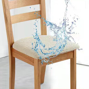 1db vízálló székülés huzat Stretch jacquard székhuzat étkezősarok Kivehető szennyeződésmentes, háttámla székvédő nélkül