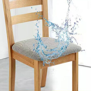 1db vízálló székülés huzat Stretch jacquard székhuzat étkezősarok Kivehető szennyeződésmentes, háttámla székvédő nélkül