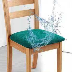 1db vízálló székülés huzat Stretch jacquard székhuzat étkezősarok Kivehető szennyeződésmentes, háttámla székvédő nélkül