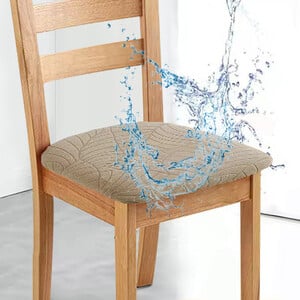 1db vízálló székülés huzat Stretch jacquard székhuzat étkezősarok Kivehető szennyeződésmentes, háttámla székvédő nélkül