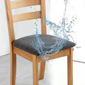 1db vízálló székülés huzat Stretch jacquard székhuzat étkezősarok Kivehető szennyeződésmentes, háttámla székvédő nélkül