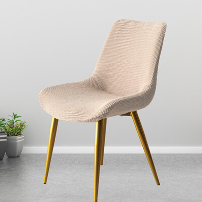 Elastinis kėdės užvalkalas Lenktas universalus kėdžių užvalkalas Tvirtas audinys Klasikinis namų sėdynių dėklas Kėdžių užvalkalai Namų valgomajam Svetainės