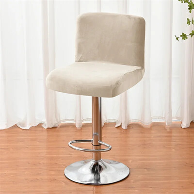 Husa scaun de bar Husa scaun de bar pentru sala de mese Huse de protectie pentru scaun de bar din catifea Husa pentru scaune de sufragerie