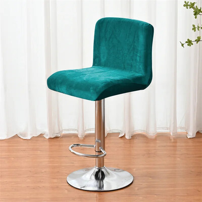 Husa scaun de bar Husa scaun de bar pentru sala de mese Huse de protectie pentru scaun de bar din catifea Husa pentru scaune de sufragerie