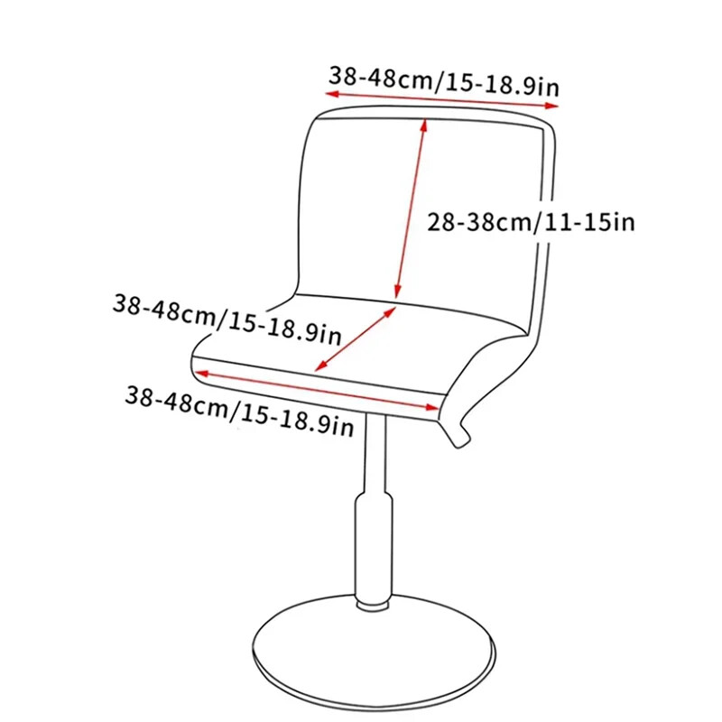 Husa scaun de bar Husa scaun de bar pentru sala de mese Huse de protectie pentru scaun de bar din catifea Husa pentru scaune de sufragerie