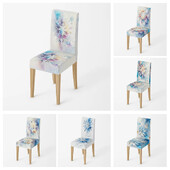 Namų kėdė Užvalkalai virtuvė reguliuojamas valgomasis tamprus audinio kėdės užvalkalas vestuvės Rašomasis stalas ištiestas paprastas Linksmų Kalėdų žiemos