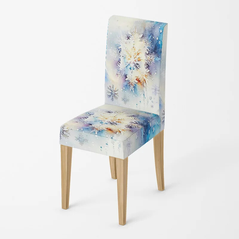 Namų kėdė Užvalkalai virtuvė reguliuojamas valgomasis tamprus audinio kėdės užvalkalas vestuvės Rašomasis stalas ištiestas paprastas Linksmų Kalėdų žiemos