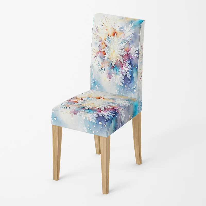 Namų kėdė Užvalkalai virtuvė reguliuojamas valgomasis tamprus audinio kėdės užvalkalas vestuvės Rašomasis stalas ištiestas paprastas Linksmų Kalėdų žiemos